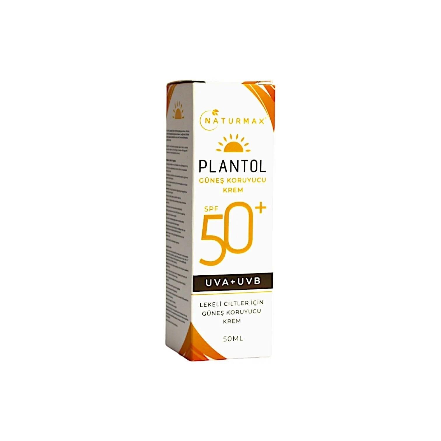 Naturmax Plantol Güneş Kremi Leke Karşıtı SPF50 50 ml-NATURMAX