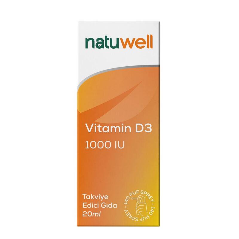 Natuwell D3 1000 IU Damla 20 ml-NATUWELL