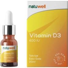 Natuwell D3 600 IU Sprey Damla 20 ml-NATUWELL
