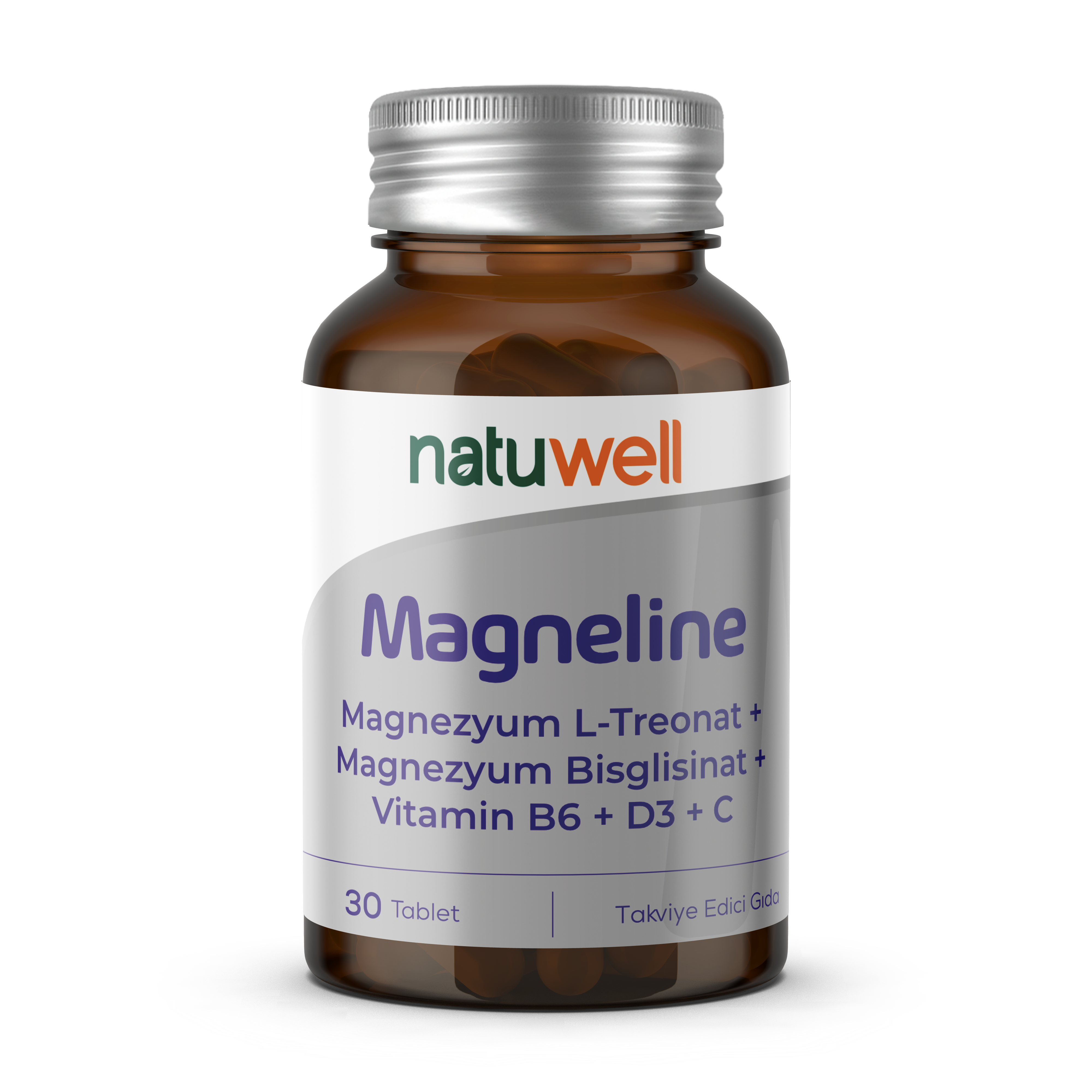 Natuwell Magneline L Treonat 30 Tablet-NATUWELL