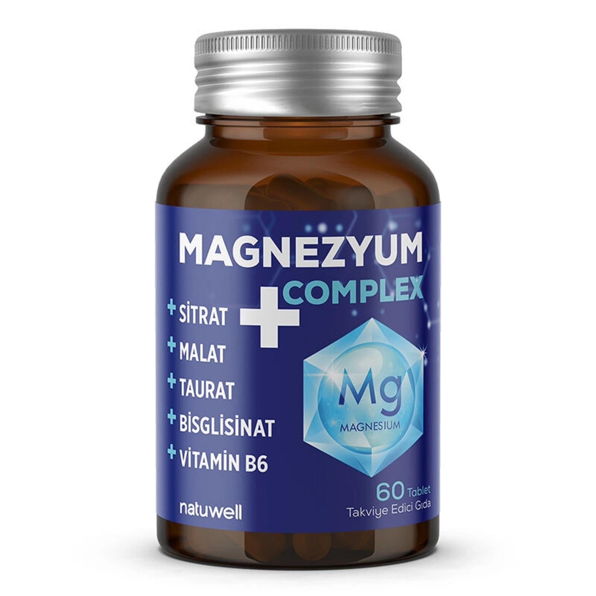 Natuwell Magnezyum Complex 60 Tablet-NATUWELL