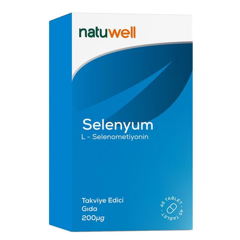Natuwell Selenyum 200 µg 45 Tablet-NATUWELL