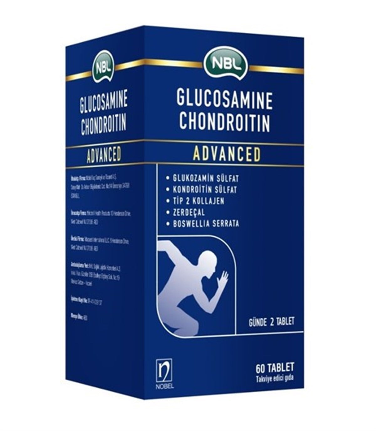 NBL Glucosamine Chondroitin Advanced 60 Tablet