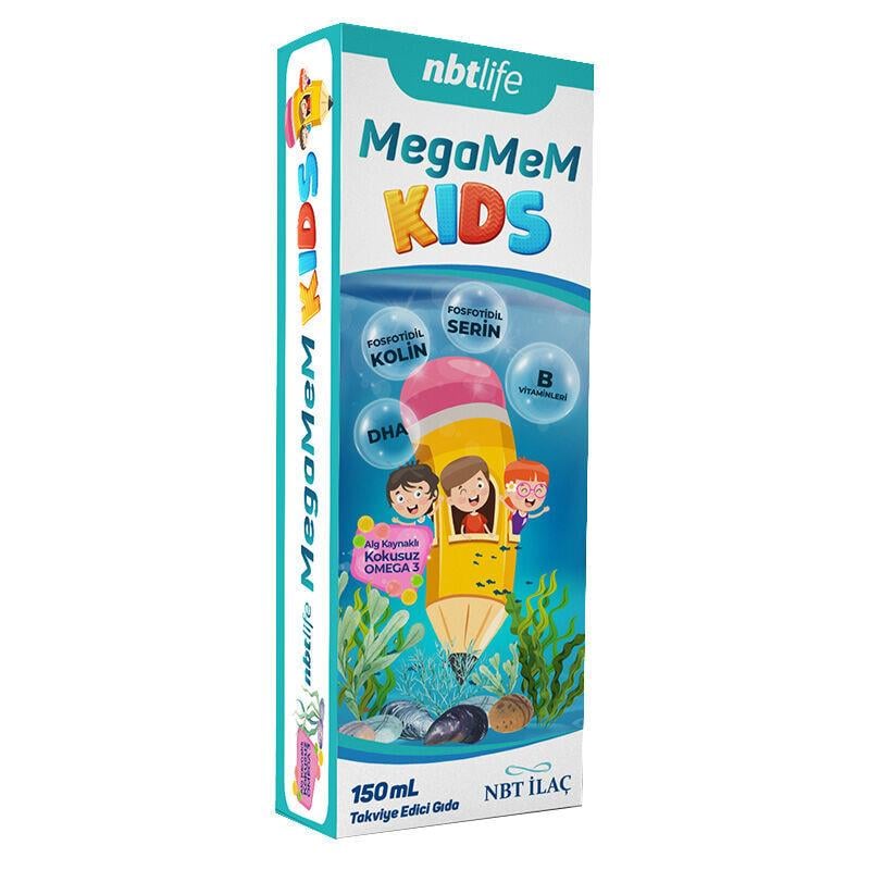 NBT Life Megamem Kids 150 ml-Nbt ilaç