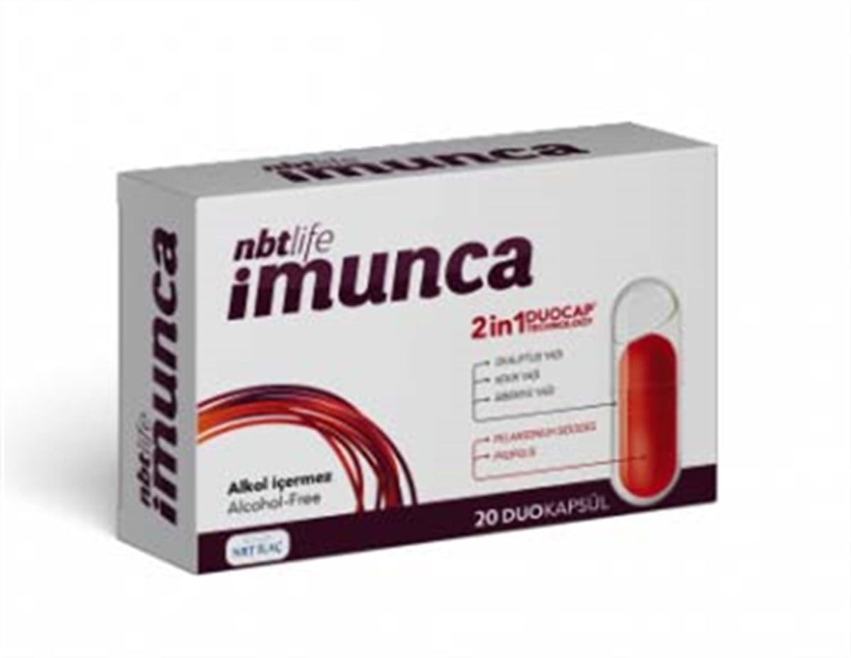 Nbtlife İmunca 20 Kapsül