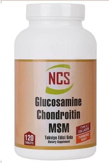 NCS Glucosamine Chondroitin MSM Collagen Turmeric 300 Tablet-NCS