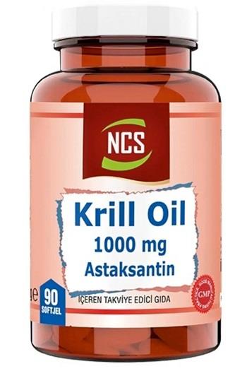 NCS Krill Oil 1000 mg Astaksantin 90 Softjel-NCS