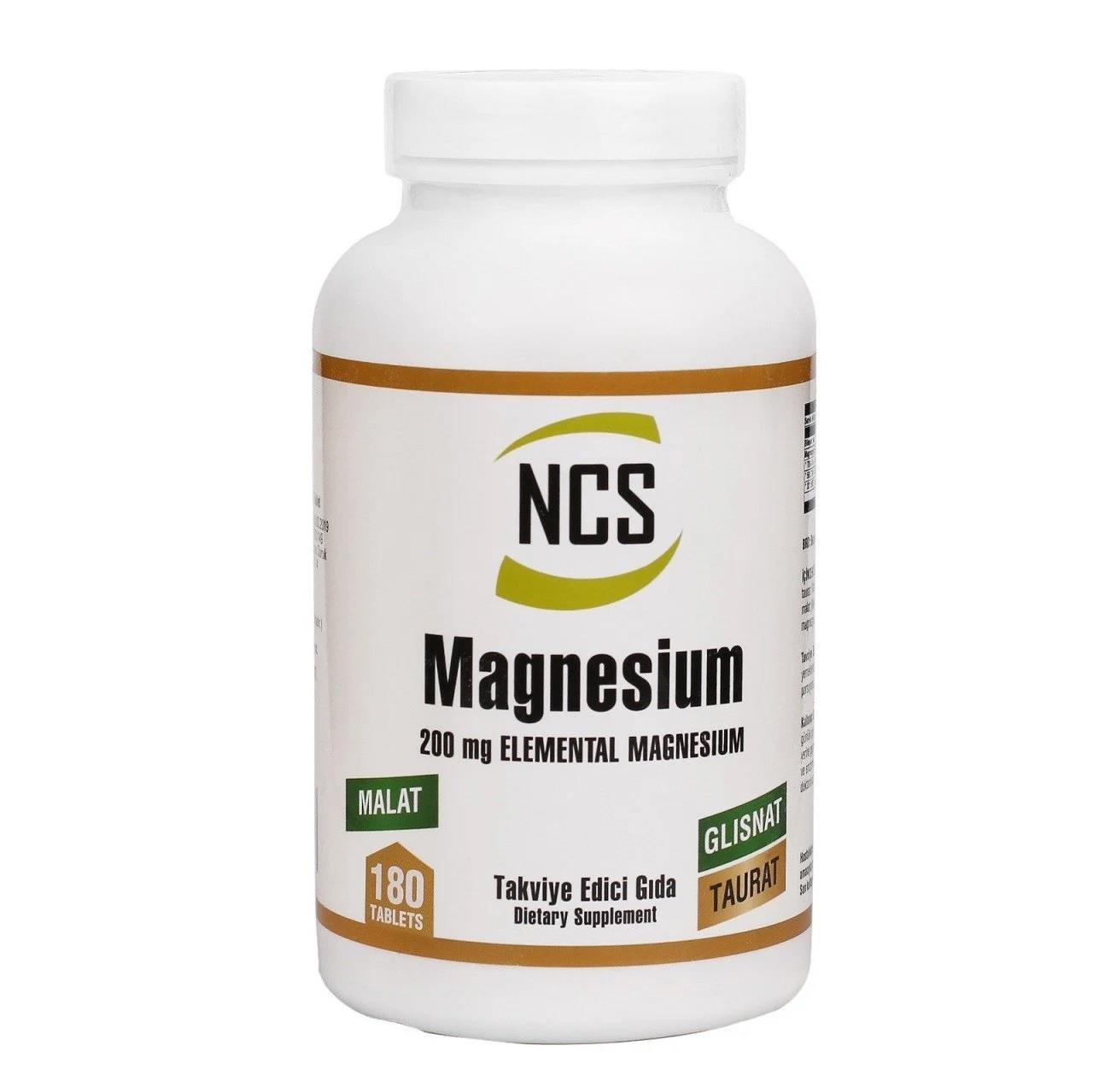 NCS Magnesium Malat Glisnat Taurat 180 Tablet-NCS