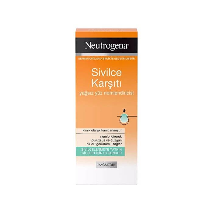 Neutrogena Nemlendirici Sivilce Karşıtı Yağsız 50 ml-Neutrogena