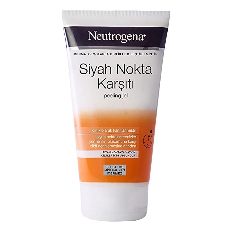 Neutrogena Peeling Jel Siyah Nokta Karşıtı 150 ml-Neutrogena