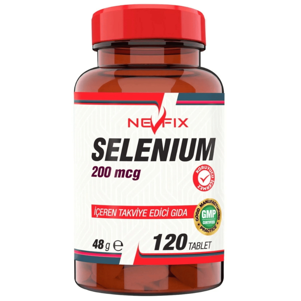 Nevfix Selenyum 200 mcg 120 Tablet-Nevfix