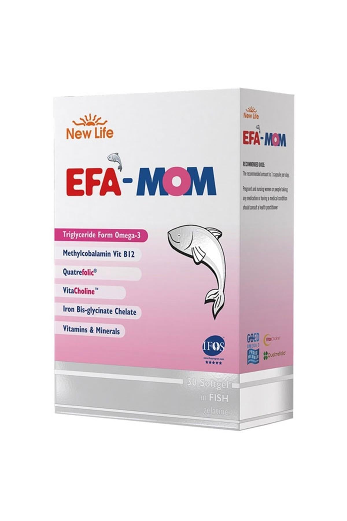 New Life EFA Mom 30 Kapsül-New Life