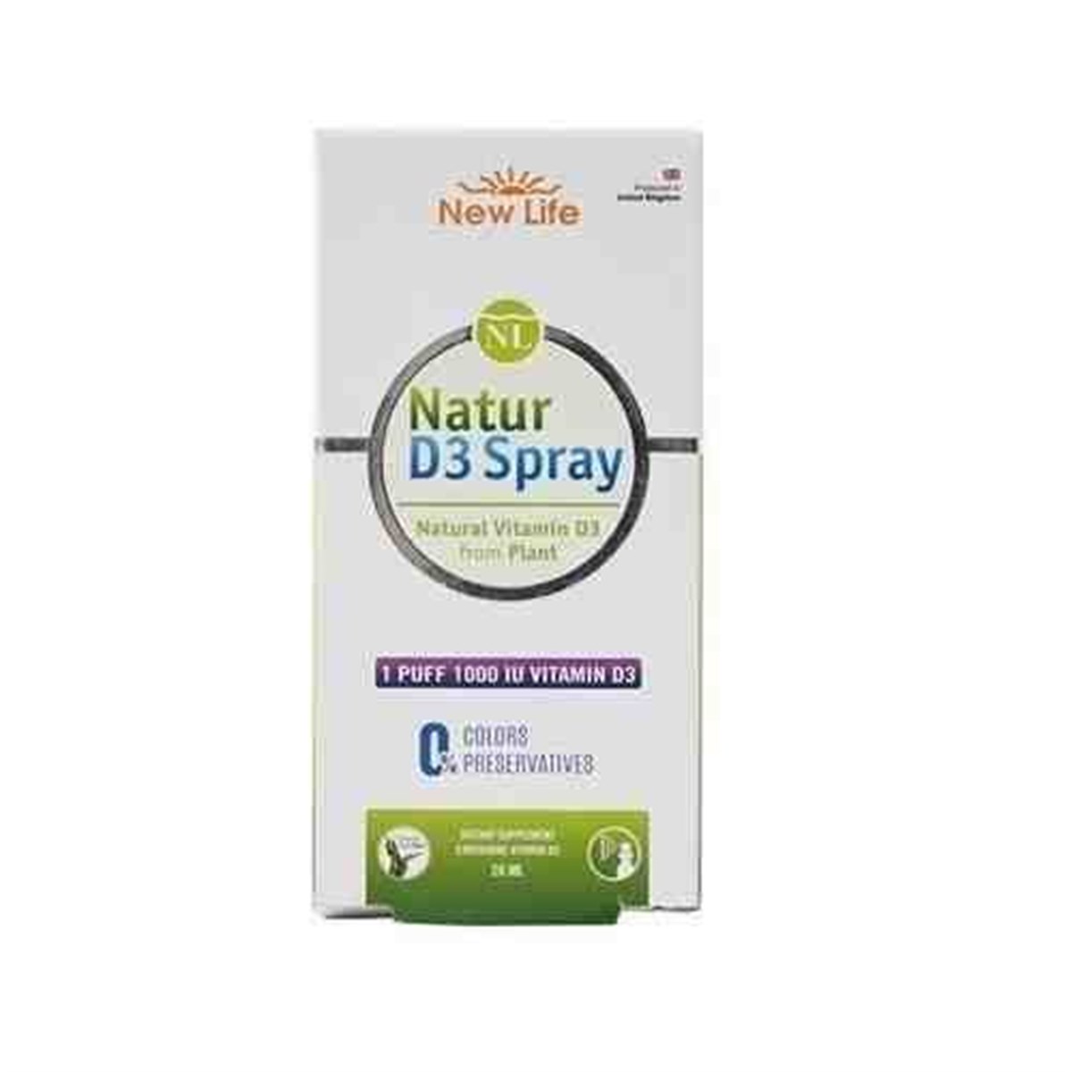 New Life Natur D3 1000 IU Sprey