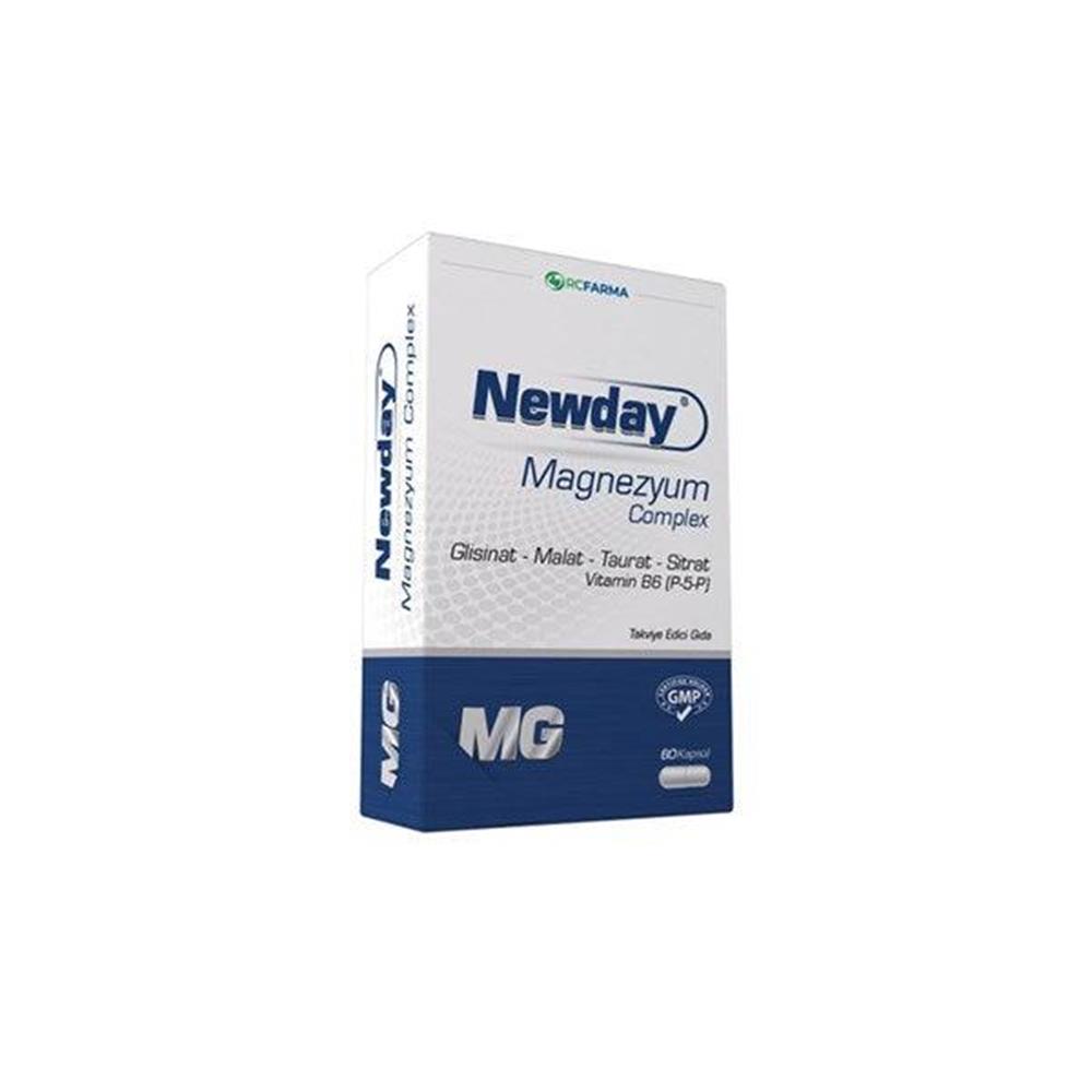Newday Magnezyum Complex 60 Kapsül-RCfarma