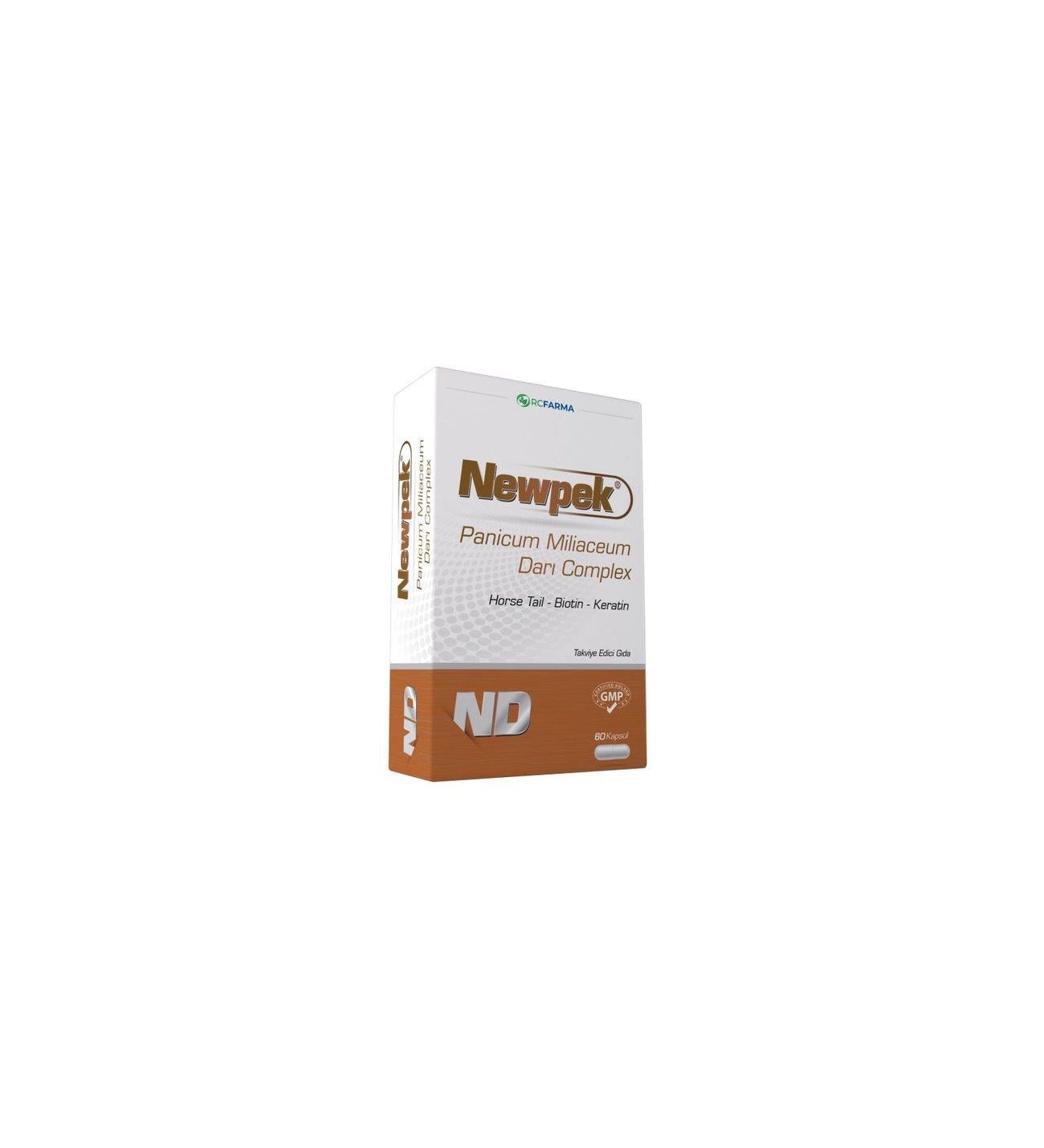 Newpek Panicum Miliaceum Darı Complex 60 Kapsül-RCfarma