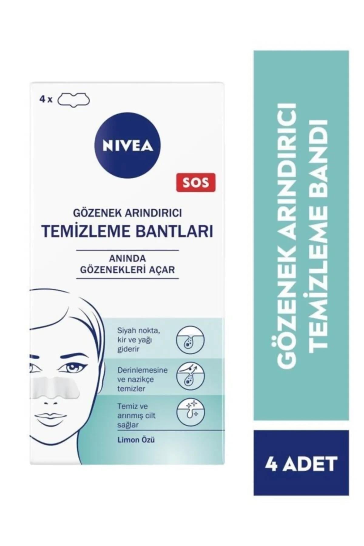 Nivea Gözenek Arındırıcı Temizleme Bantları 4'lü-Nivea