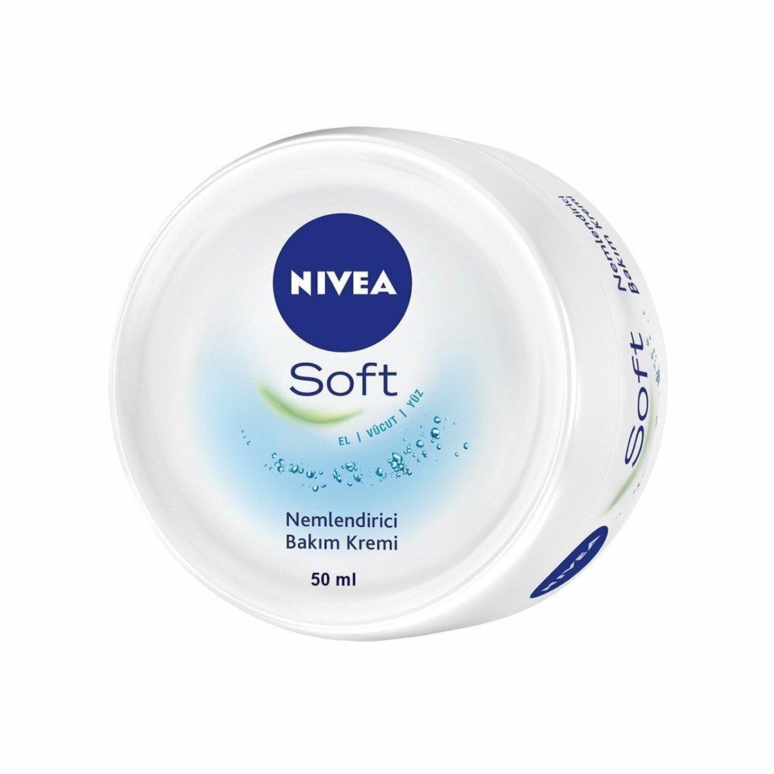 Nivea Soft Nemlendirici Krem 50 ml-Nivea