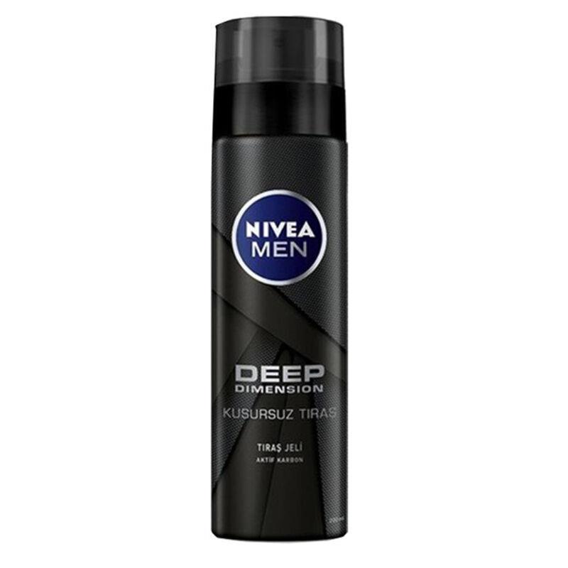 Nivea Tıraş Jeli Men Deep Dimension 200 ml-Nivea