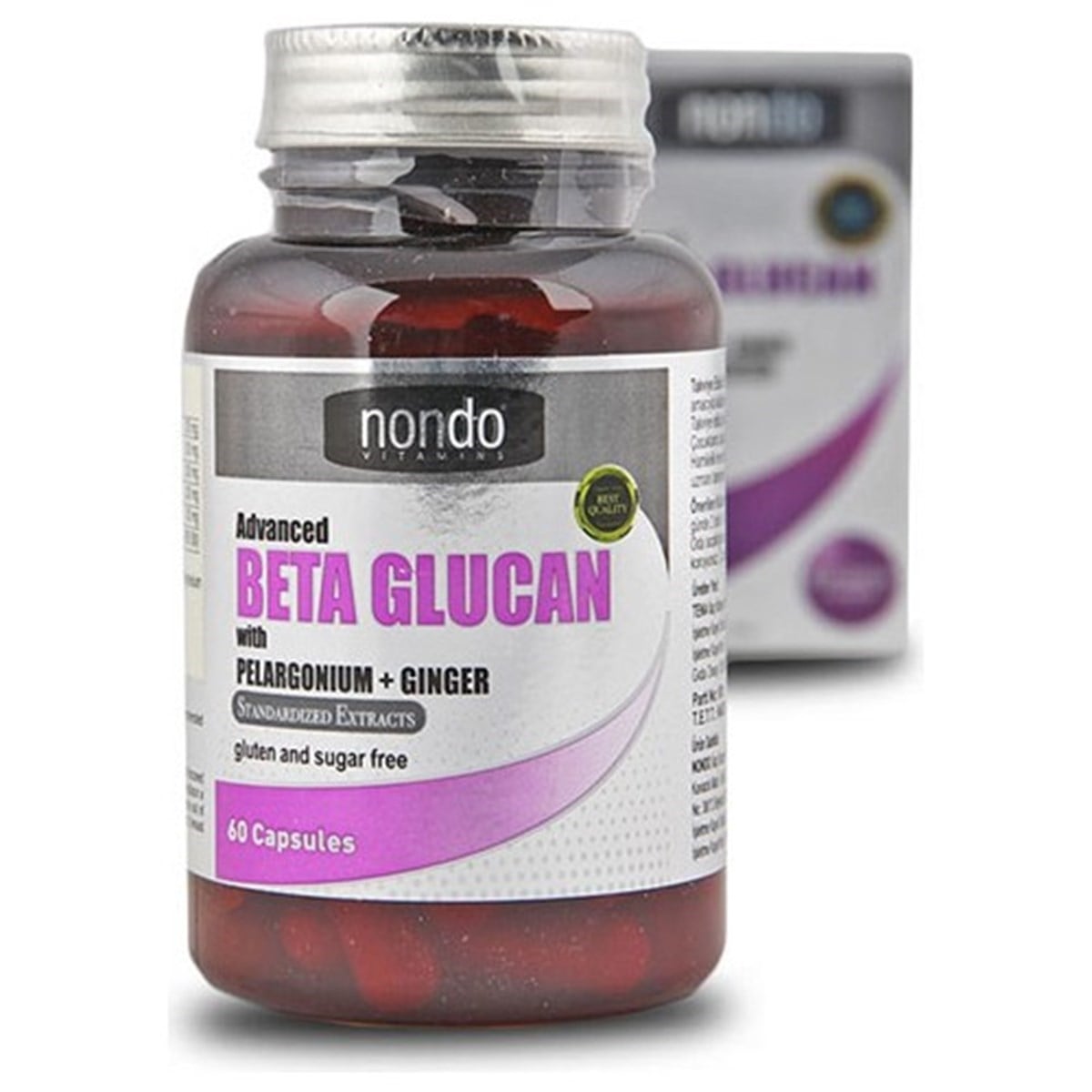 Nondo Advanced Beta Glukan 60 Kapsül
