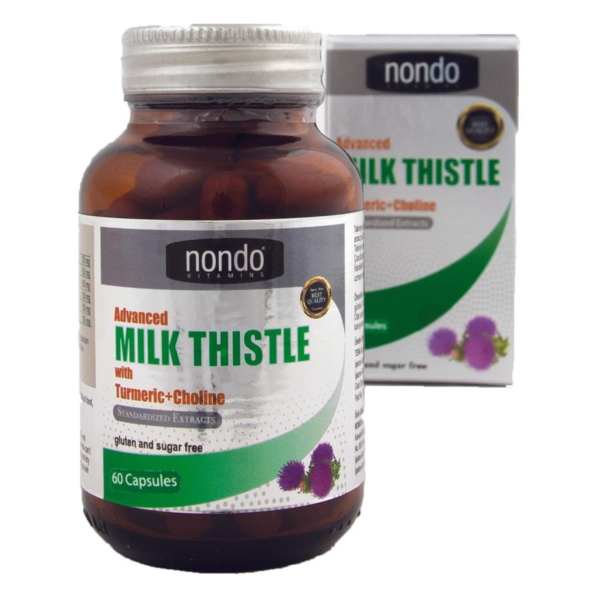 Nondo Advanced Milk Thistle 60 Kapsül