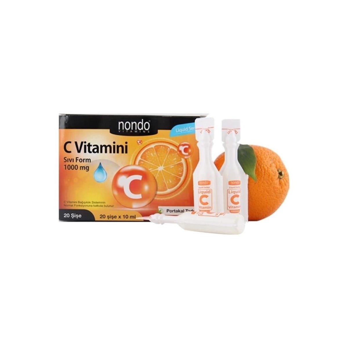 Nondo Likit C Vitamini ml 20 Flakon