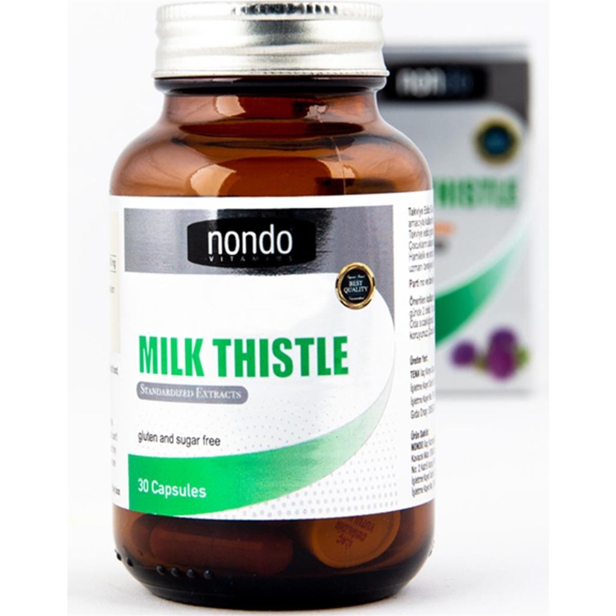 Nondo Milk Thistle 30 Kapsül