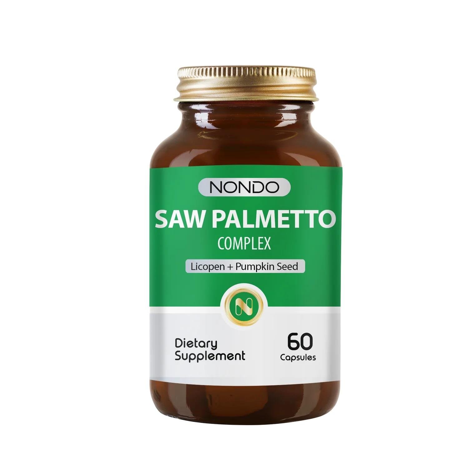 Nondo Saw Palmetto Complex 60 Kapsül-Nondo