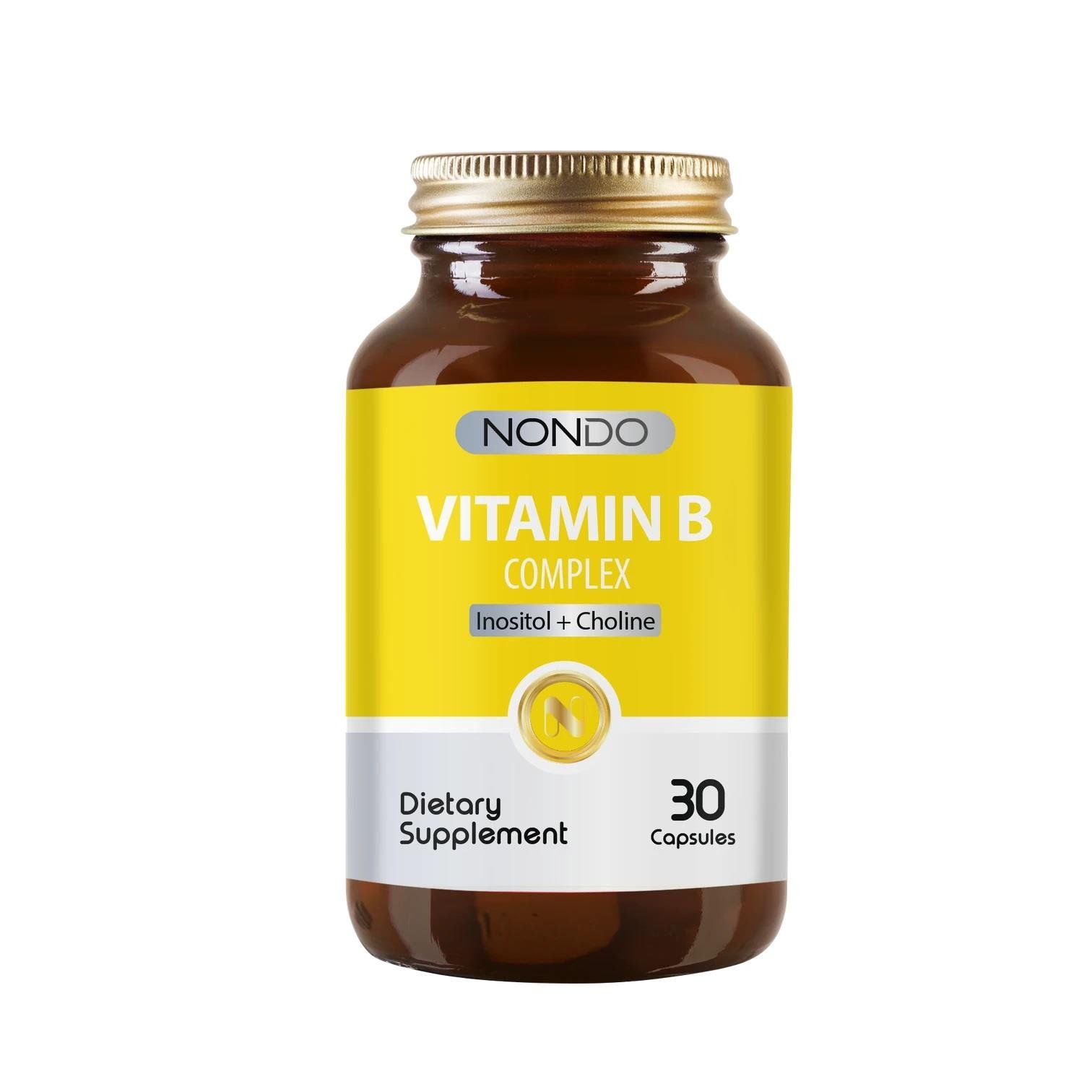 Nondo Vitamin B Complex 30 Kapsül-Nondo