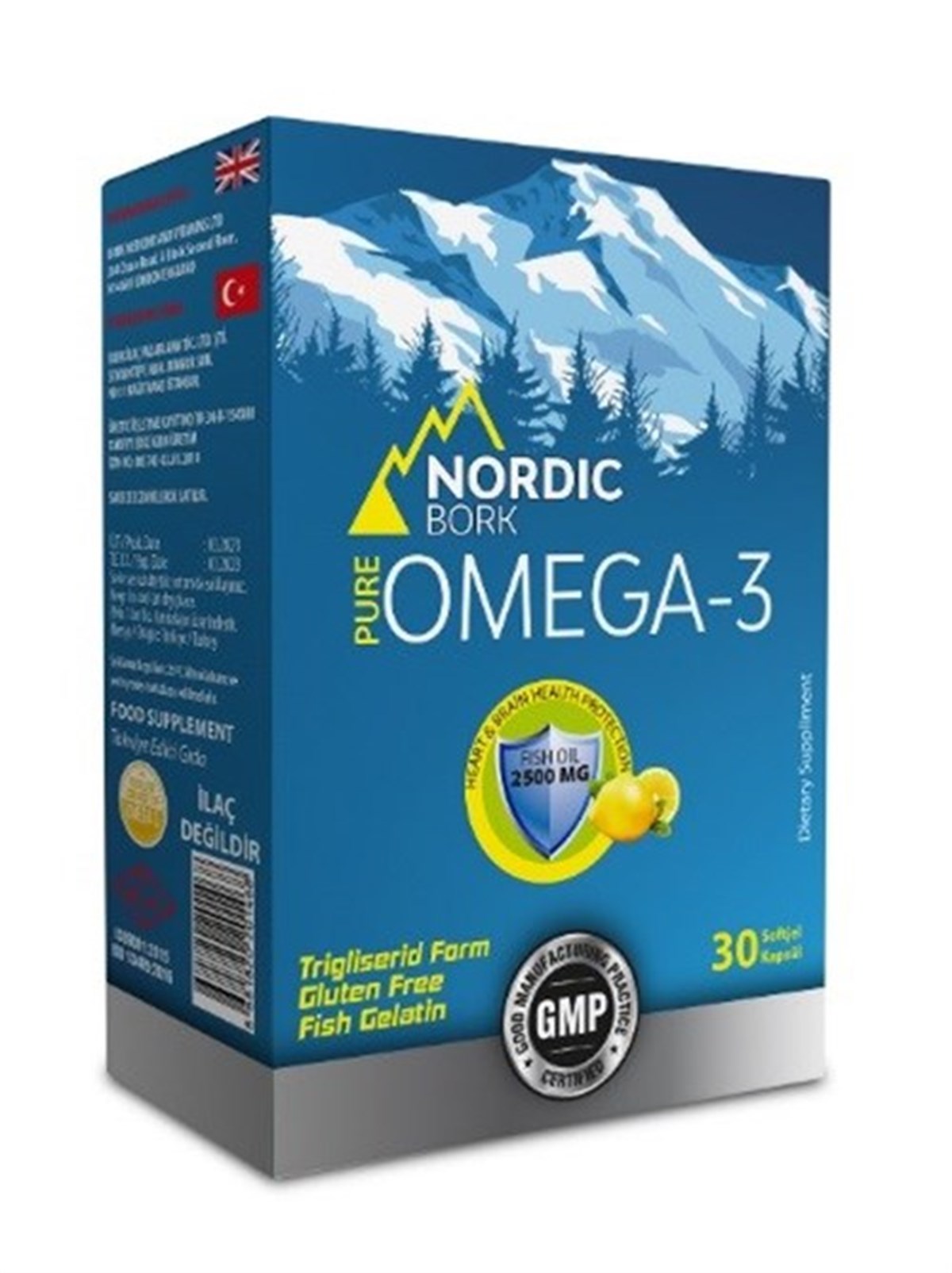 Nordic Bork OMEGA-3 30 Softjel