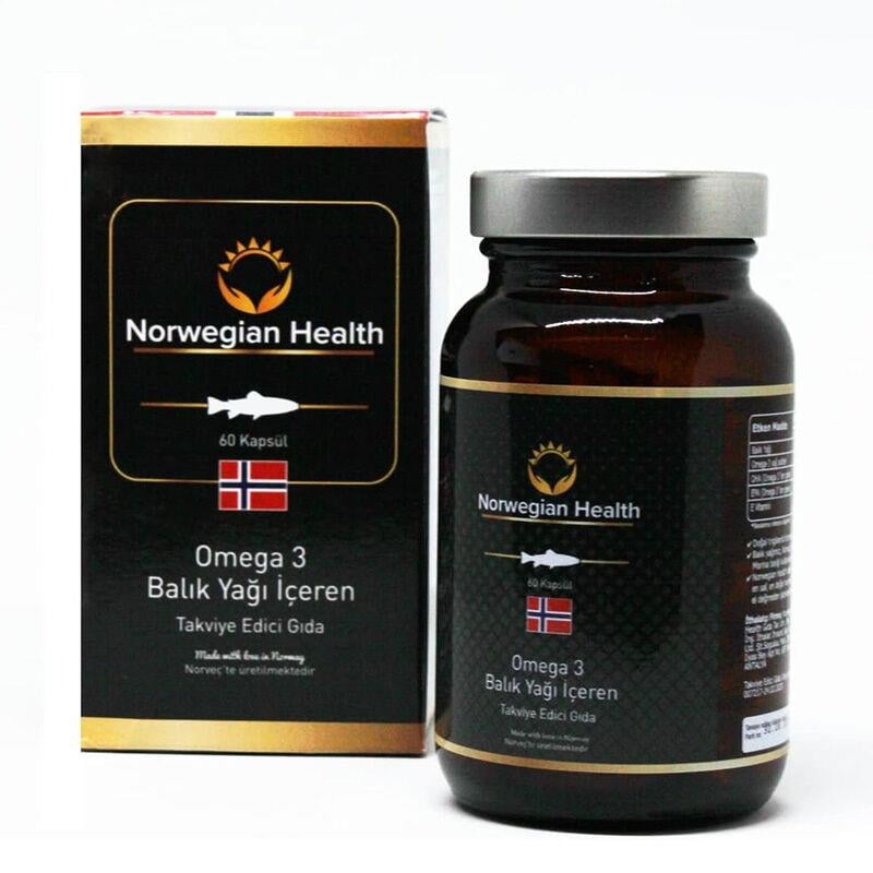 Norwegian Health Omega-3 60 Kapsül-Norwegian Health