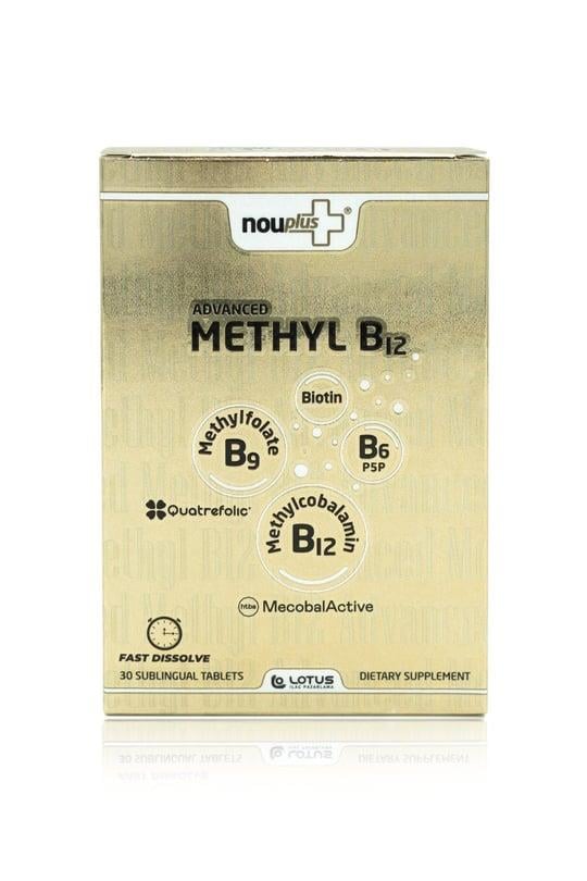Nouplus Advanced Methyl B12 30 Dilaltı Tablet-Nouplus