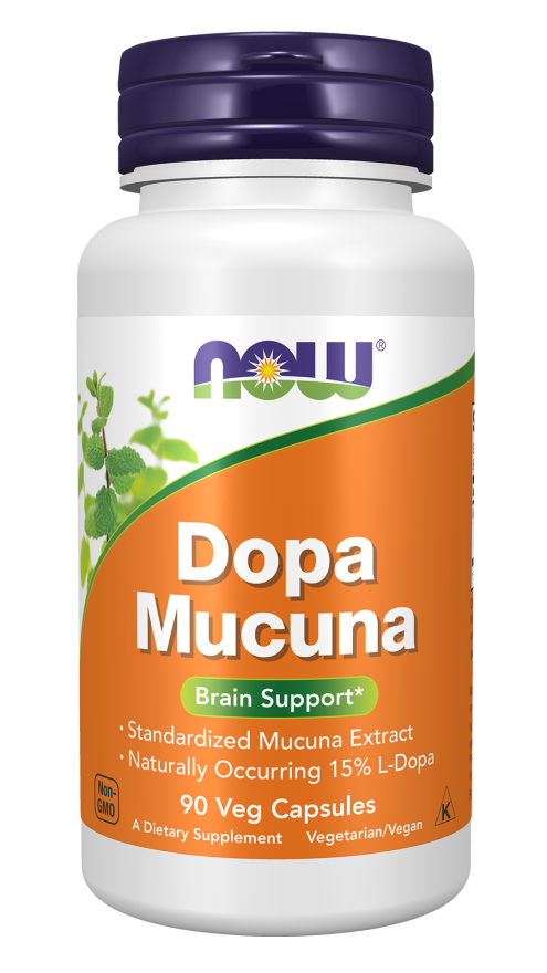 Now Foods Dopa Mucuna 90 Veggie Capsul-NOW FOODS