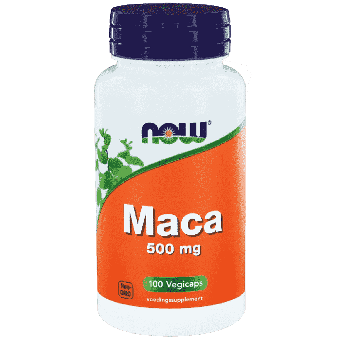 Now Foods Maca 500 mg 100 Capsules-NOW FOODS