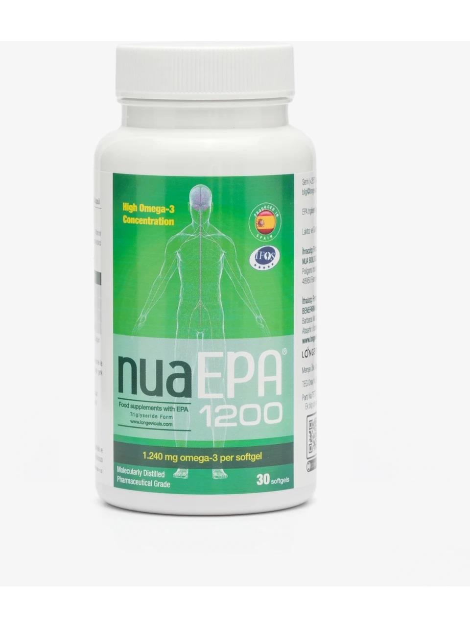 Nua EPA 1200 Omega 3 30 Kapsül-Nua