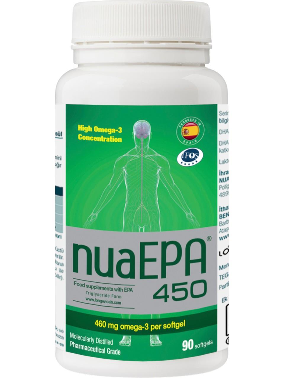 Nua Epa 450 Omega 3 90 Kapsül-Nua