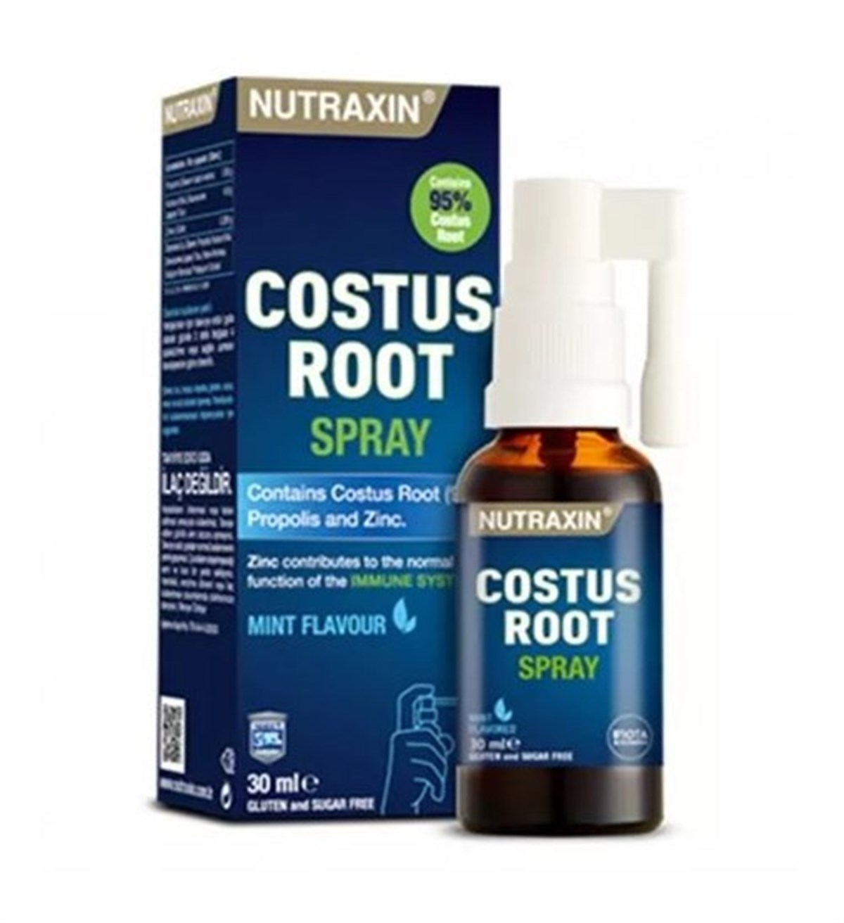 Nutraxin Costur Root Nane Aromalı Sprey 30 ml