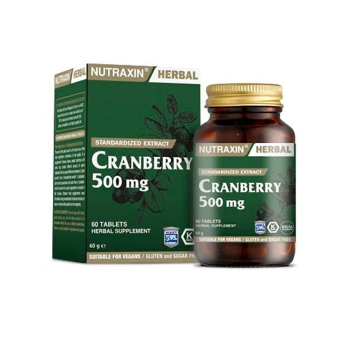 Nutraxin Cranberry 500 Mg 60 Tablet