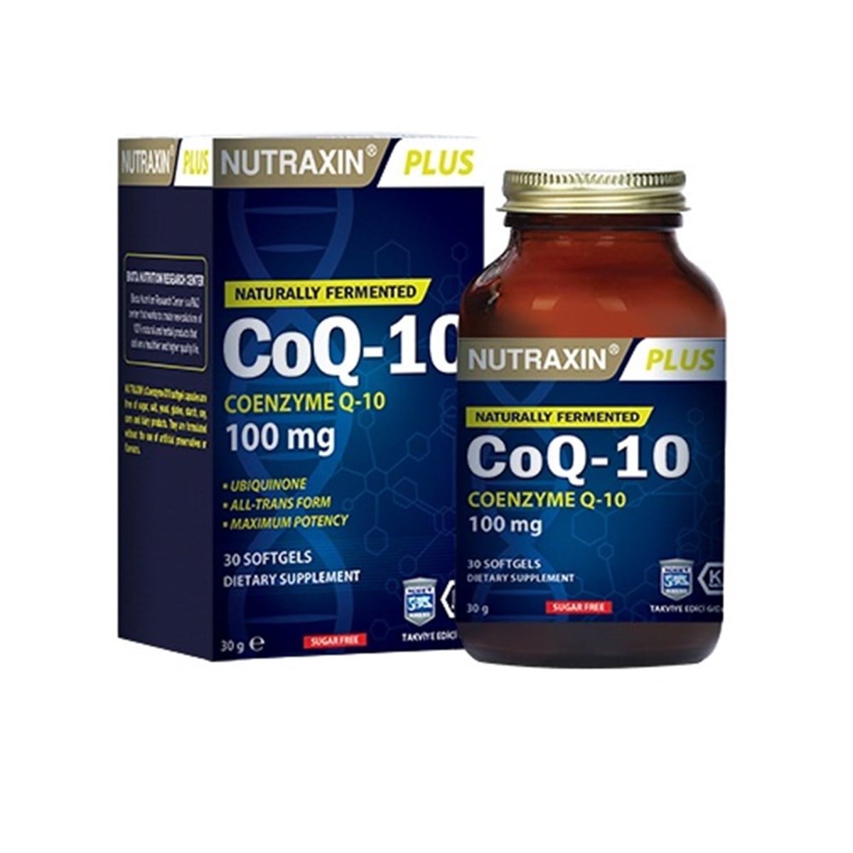 Nutraxin Koenzim Q10 100 Mg 30 Softgels Nutraxin