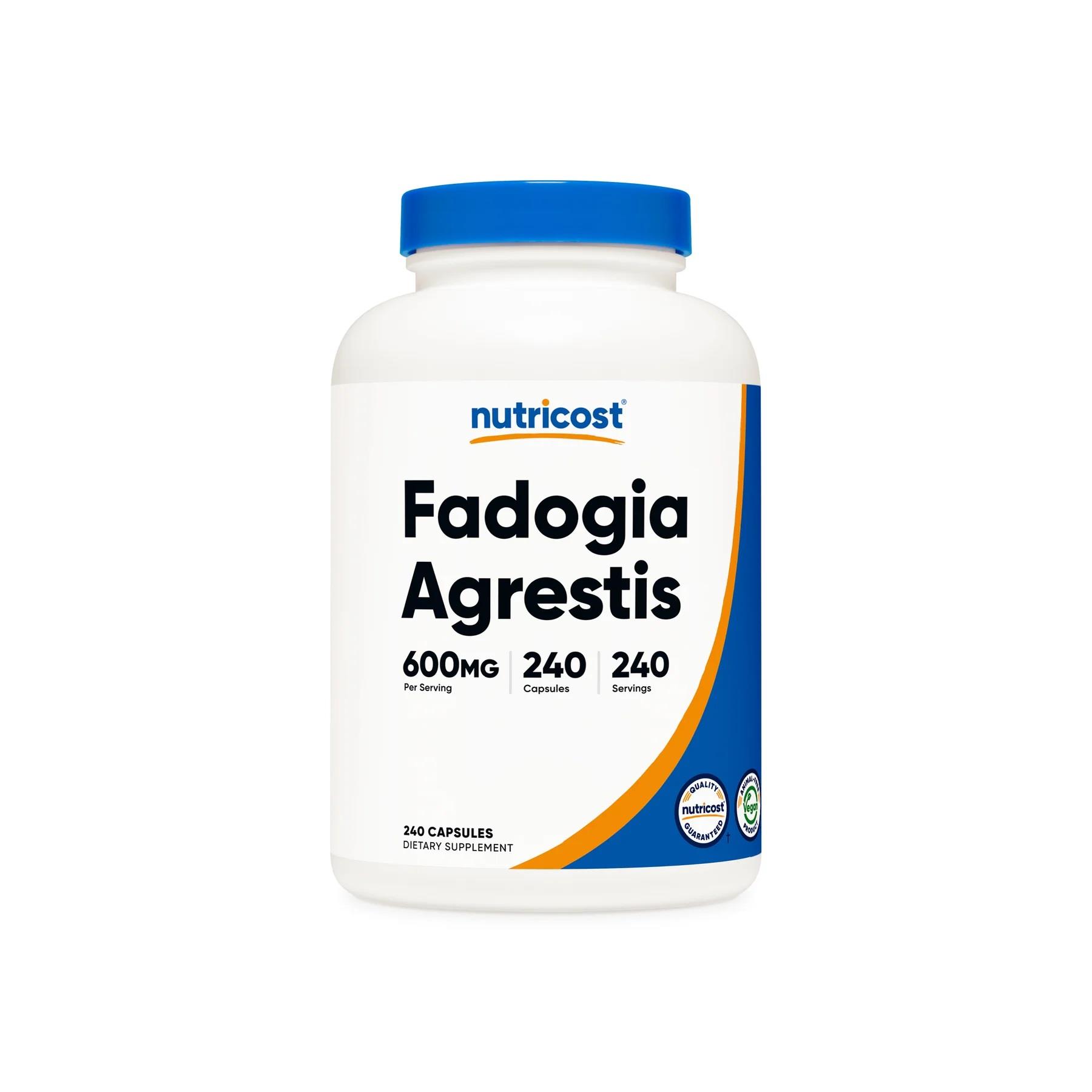 Nutricost Fadogia Agrestis 600 mg 240 Capsules-Nutricost