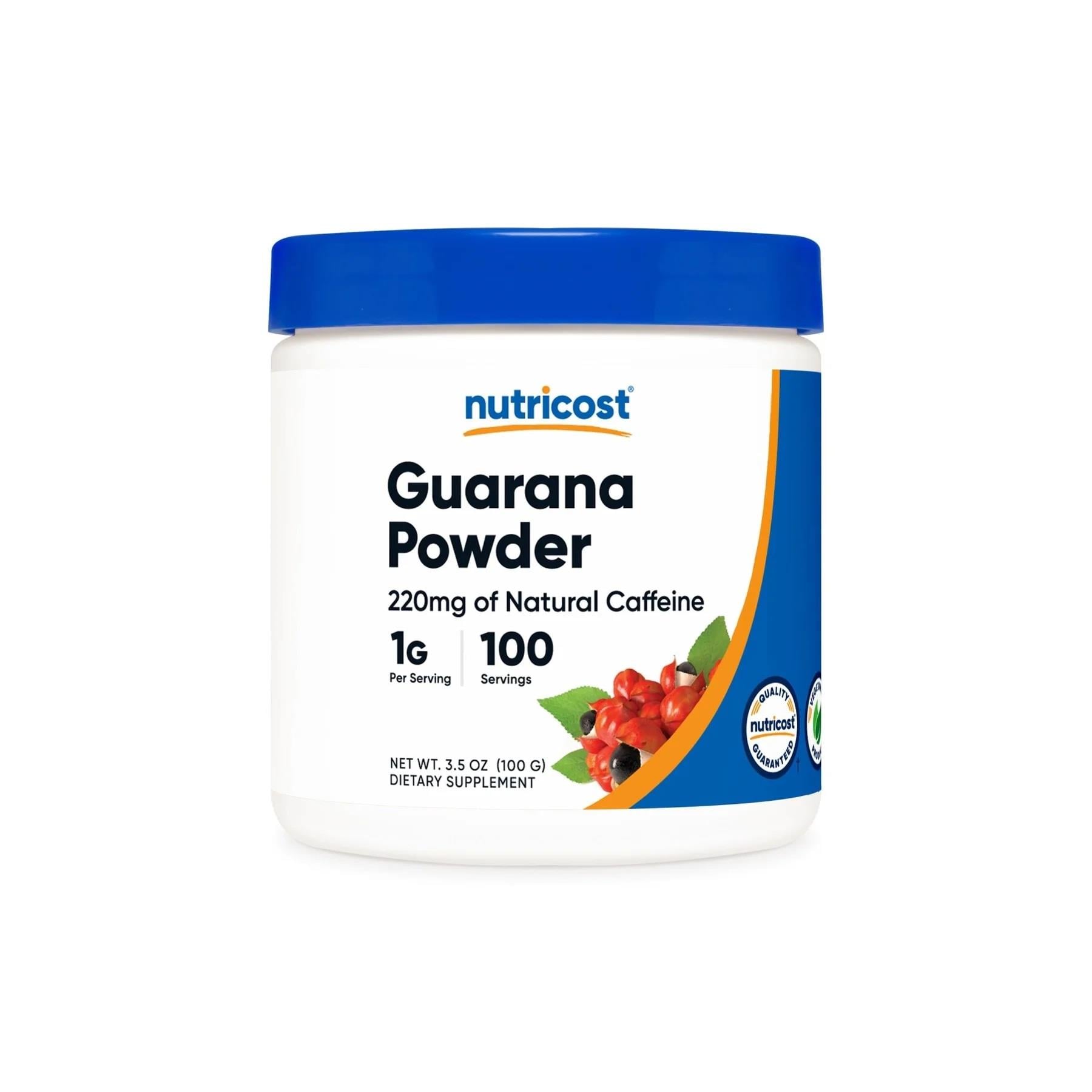 Nutricost Guarana Powder 3.5 Oz 100 gr-Nutricost