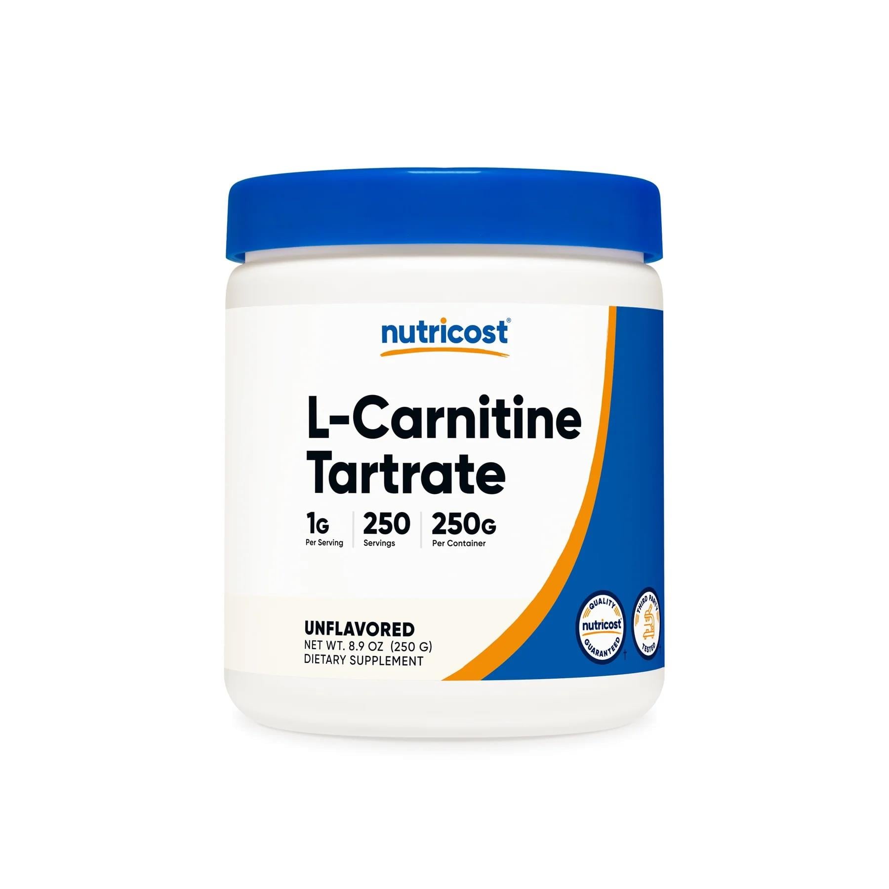 Nutricost L-Carnitine Tartrate Muscle Recovery 250 gr-Nutricost