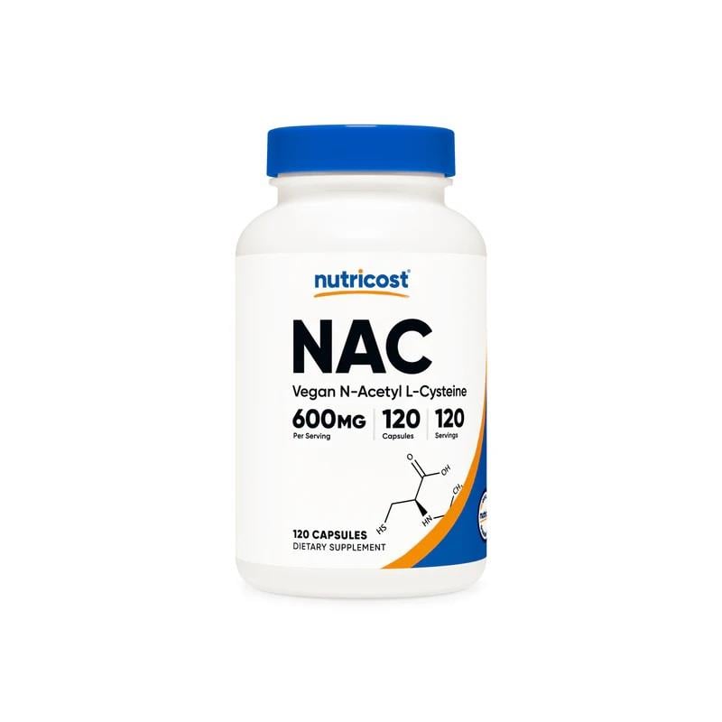 Nutricost N-Acetyl Cysteine Naac 600 mg 120 Kapsül-Nutricost