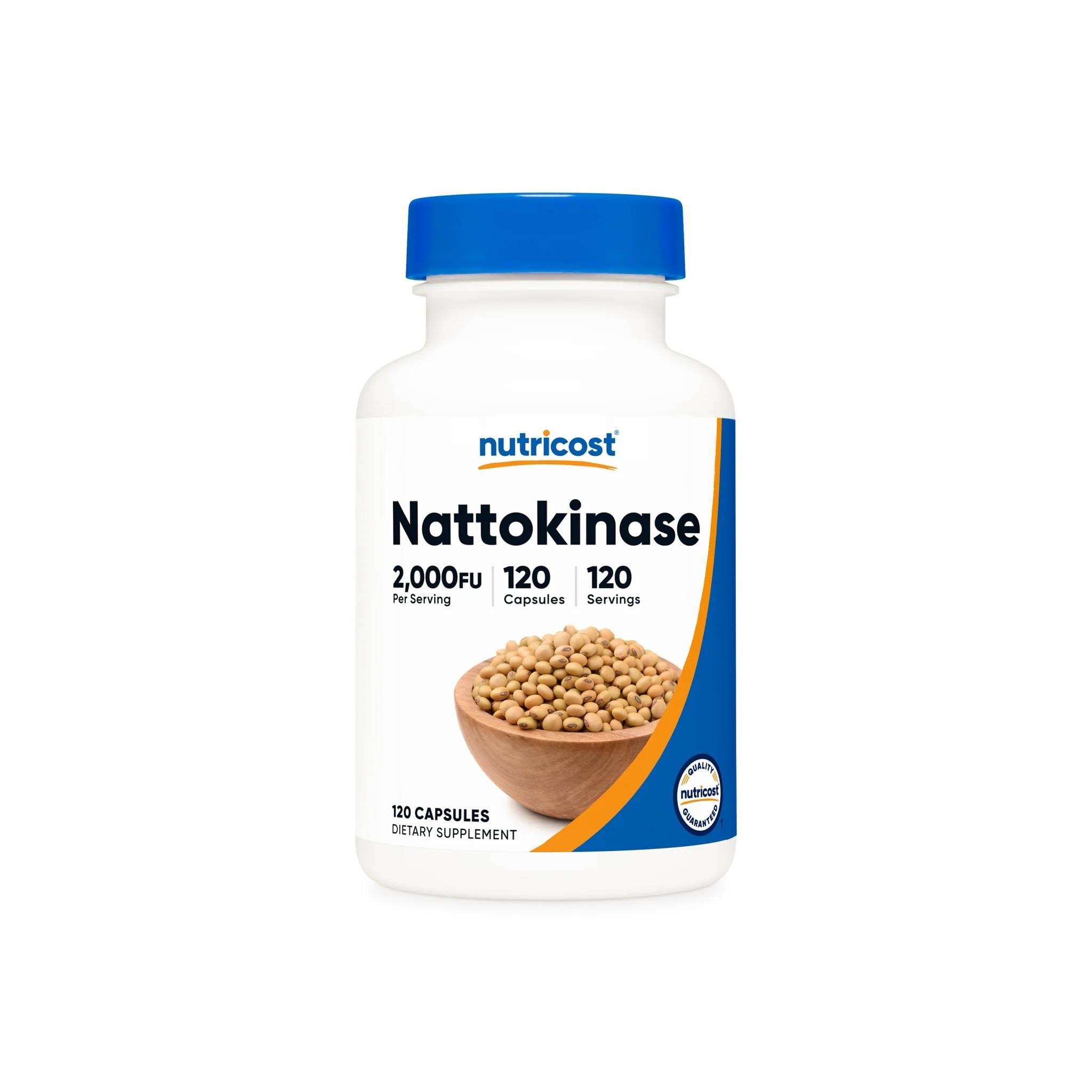 Nutricost Nattokinase 2000 Fu 120 Tablet-Nutricost