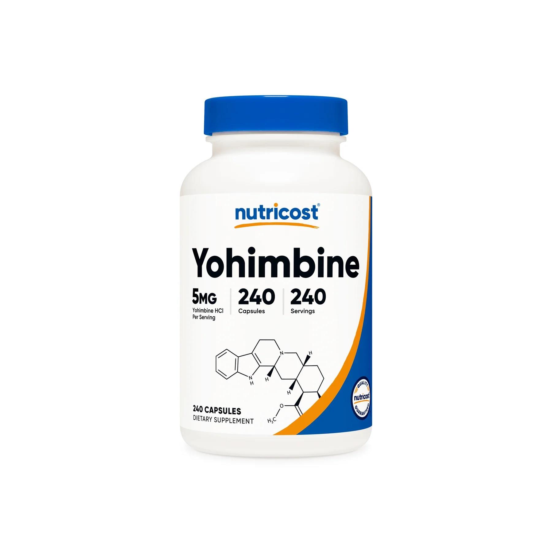Nutricost Yohimbine 5 mg 240 Kapsül-Nutricost