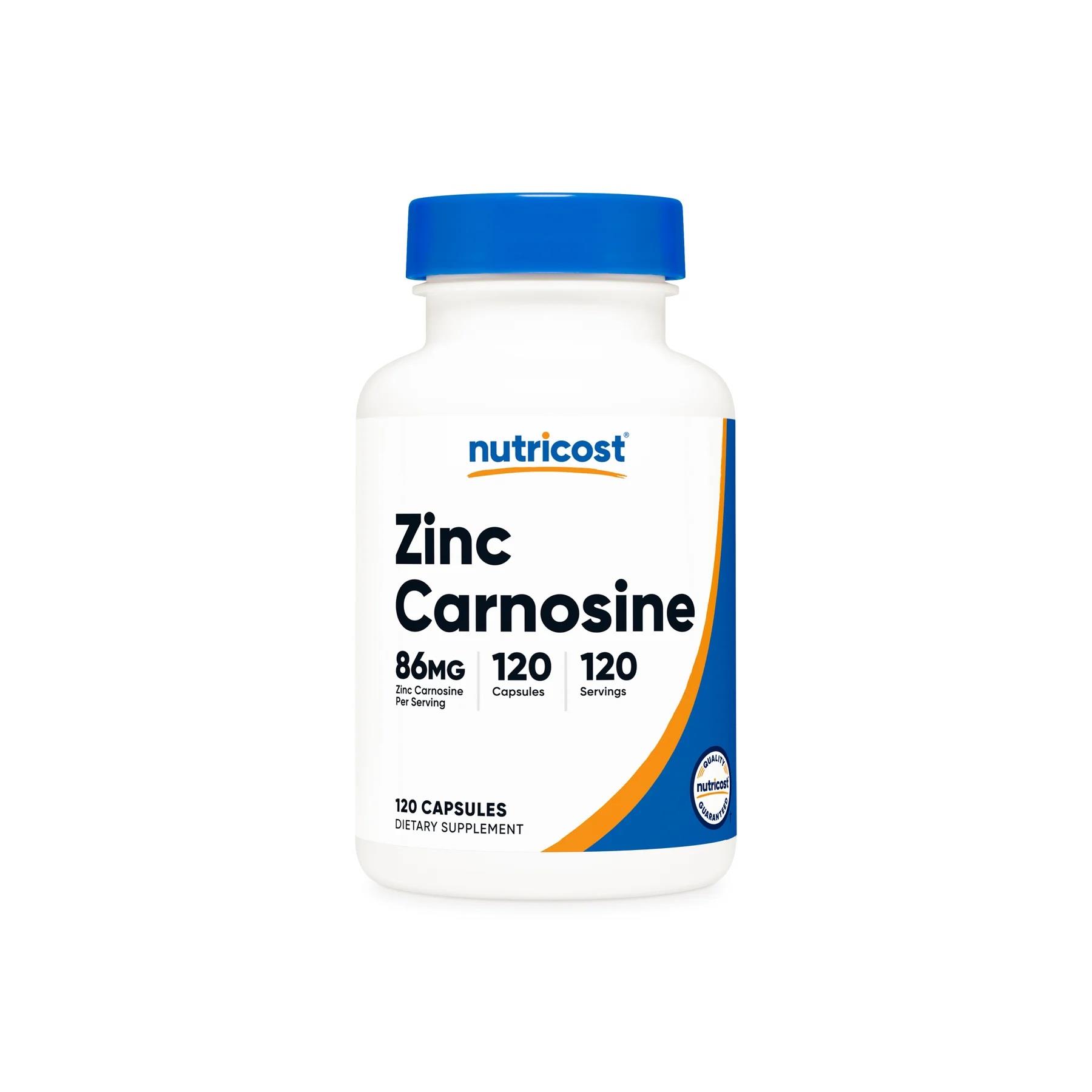 Nutricost Zinc Carnosine 86 mg 120 Capsules-Nutricost