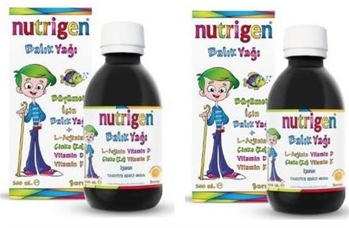 Nutrigen Balık Yağı Şurup 200 ml İkili Paket