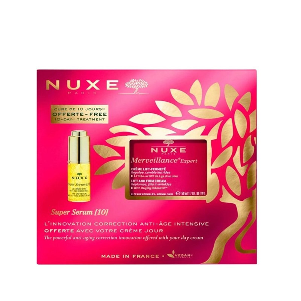 Nuxe Merveillance Expert Lift and Firm Cream Bakım Seti 50 ml
