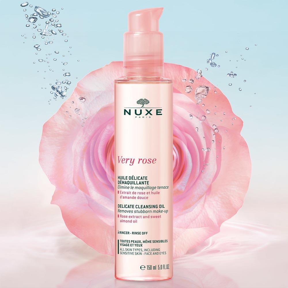 Nuxe Very Rose Delicate Cleasing Oil 150 Ml-Nuxe