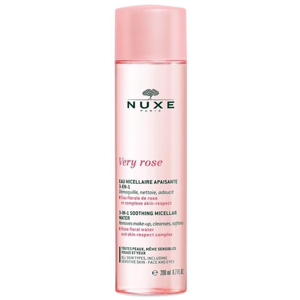 Nuxe Very Rose Soothing Micellar Water 3 in 1 200 Ml-Nuxe