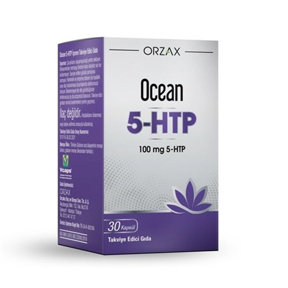 Ocean 5 HTP 100 mg 30 Kapsül